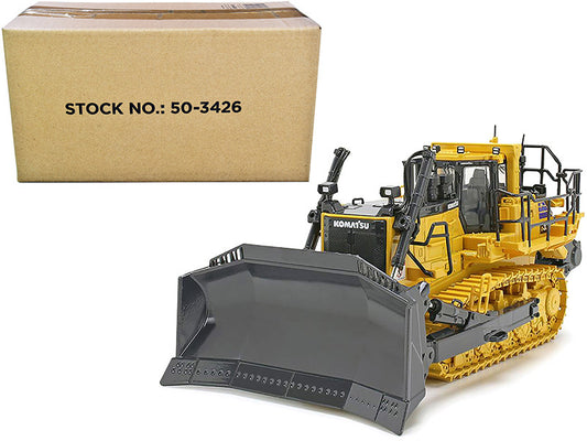 Komatsu D375A-8 Crawler Dozer with Ripper 1/50 Diecast Model by First Gear by First Gear