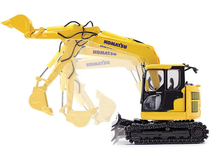 Komatsu PC78US-11 Excavator Yellow 1/50 Diecast Model by DCP/First Gear by First Gear