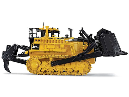 Komatsu D475A-8 Dozer with Ripper Yellow 1/50 Diecast Model by First Gear-3