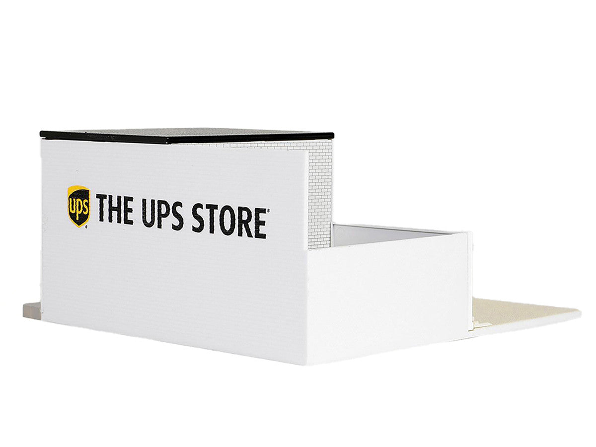 The UPS Store Diorama "Mechanic's Corner" for 1/64 Scale Models by Greenlight by Greenlight