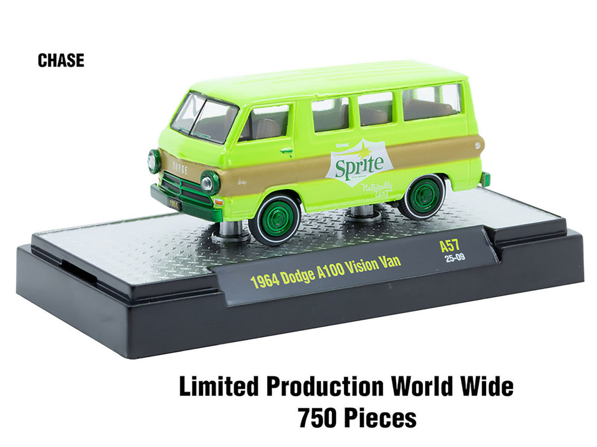 "Sodas" Set of 3 pieces Release 57 Limited Edition to 10000 pieces Worldwide 1/64 Diecast Model Cars by M2 Machines by M2