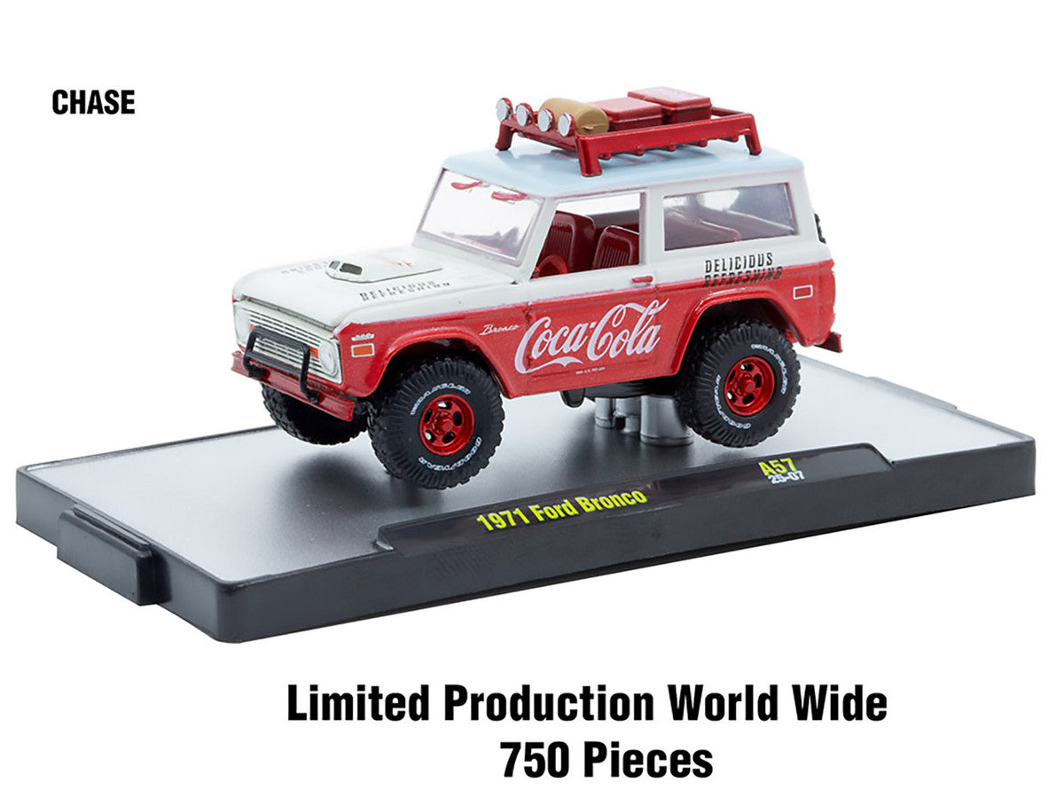 "Sodas" Set of 3 pieces Release 57 Limited Edition to 10000 pieces Worldwide 1/64 Diecast Model Cars by M2 Machines by M2