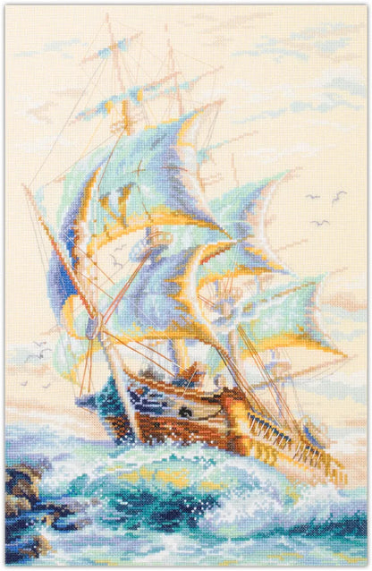 Wind of Luck Counted Cross Stitch Kit by Magic Needle 550-757