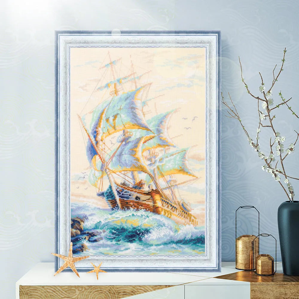 Wind of Luck Counted Cross Stitch Kit by Magic Needle 550-757
