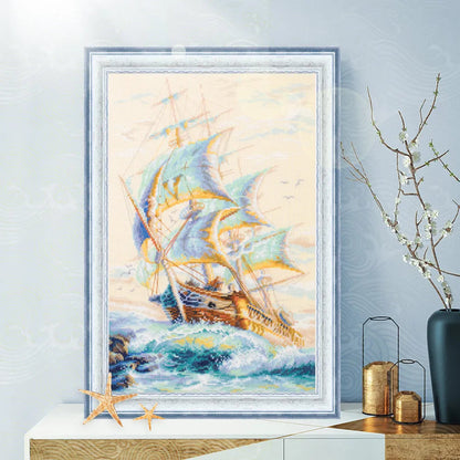 Wind of Luck Counted Cross Stitch Kit by Magic Needle 550-757