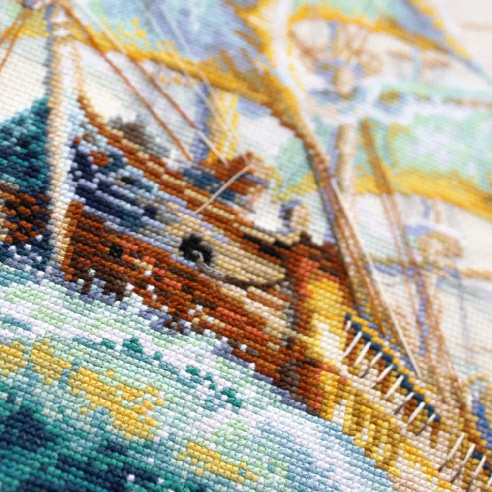 Wind of Luck Counted Cross Stitch Kit by Magic Needle 550-757