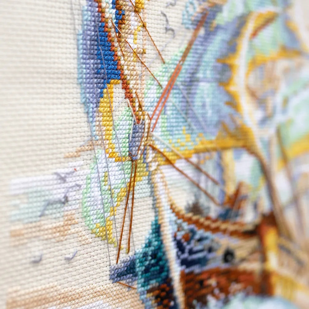 Wind of Luck Counted Cross Stitch Kit by Magic Needle 550-757