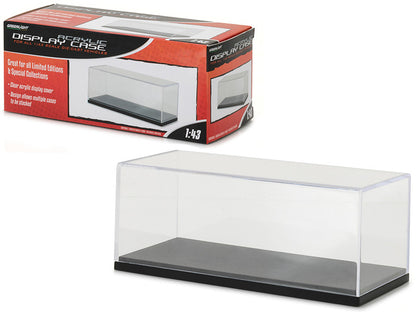 Acrylic Display Show Case with Plastic Base for 1/43 Scale Model Cars by Greenlight by Greenlight