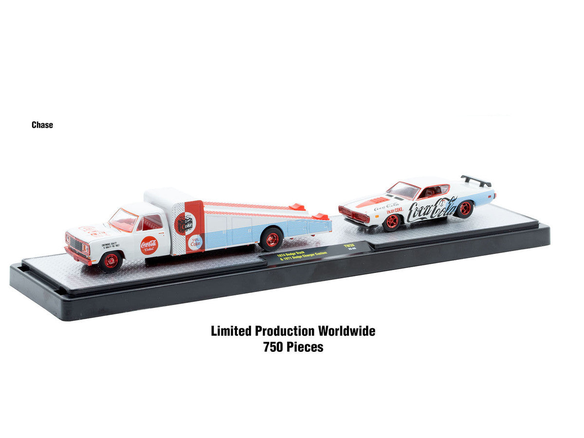 Auto Haulers "Soda" Set of 3 pieces Release 38 Limited Edition to 8000 pieces Worldwide 1/64 Diecast Models by M2 Machines by M2