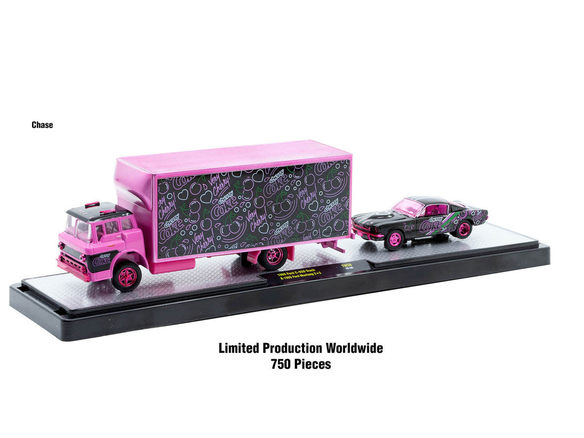Auto Haulers "Soda" Set of 3 pieces Release 38 Limited Edition to 8000 pieces Worldwide 1/64 Diecast Models by M2 Machines by M2
