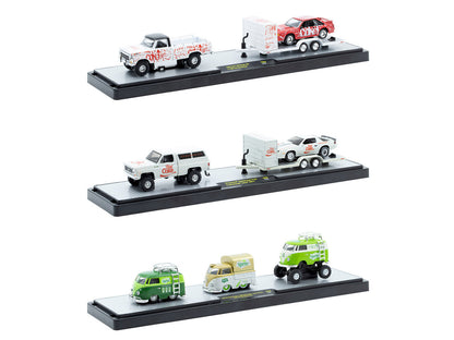 Auto Haulers "Soda" Set of 3 pieces Release 39 Limited Edition to 8000 pieces Worldwide 1/64 Diecast Models by M2 Machines by M2