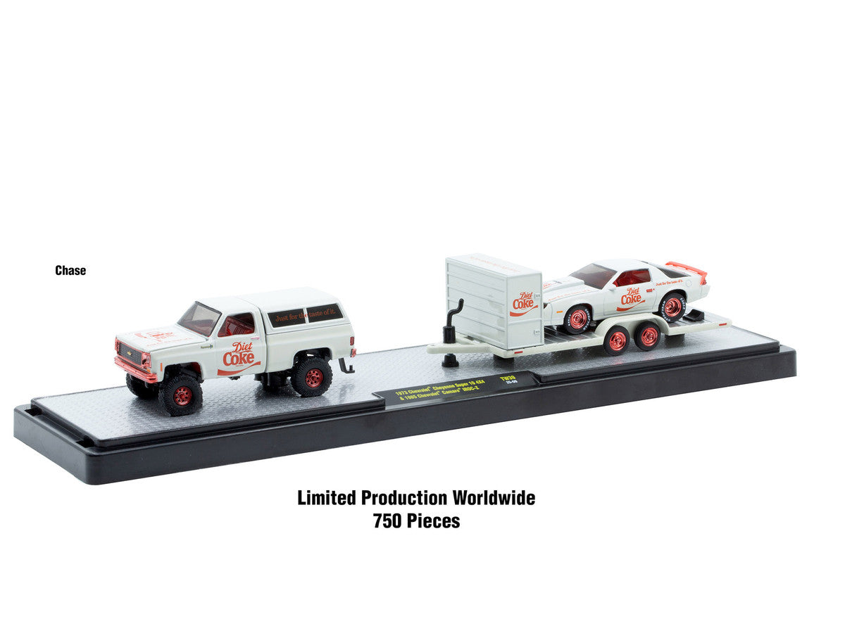 Auto Haulers "Soda" Set of 3 pieces Release 39 Limited Edition to 8000 pieces Worldwide 1/64 Diecast Models by M2 Machines by M2