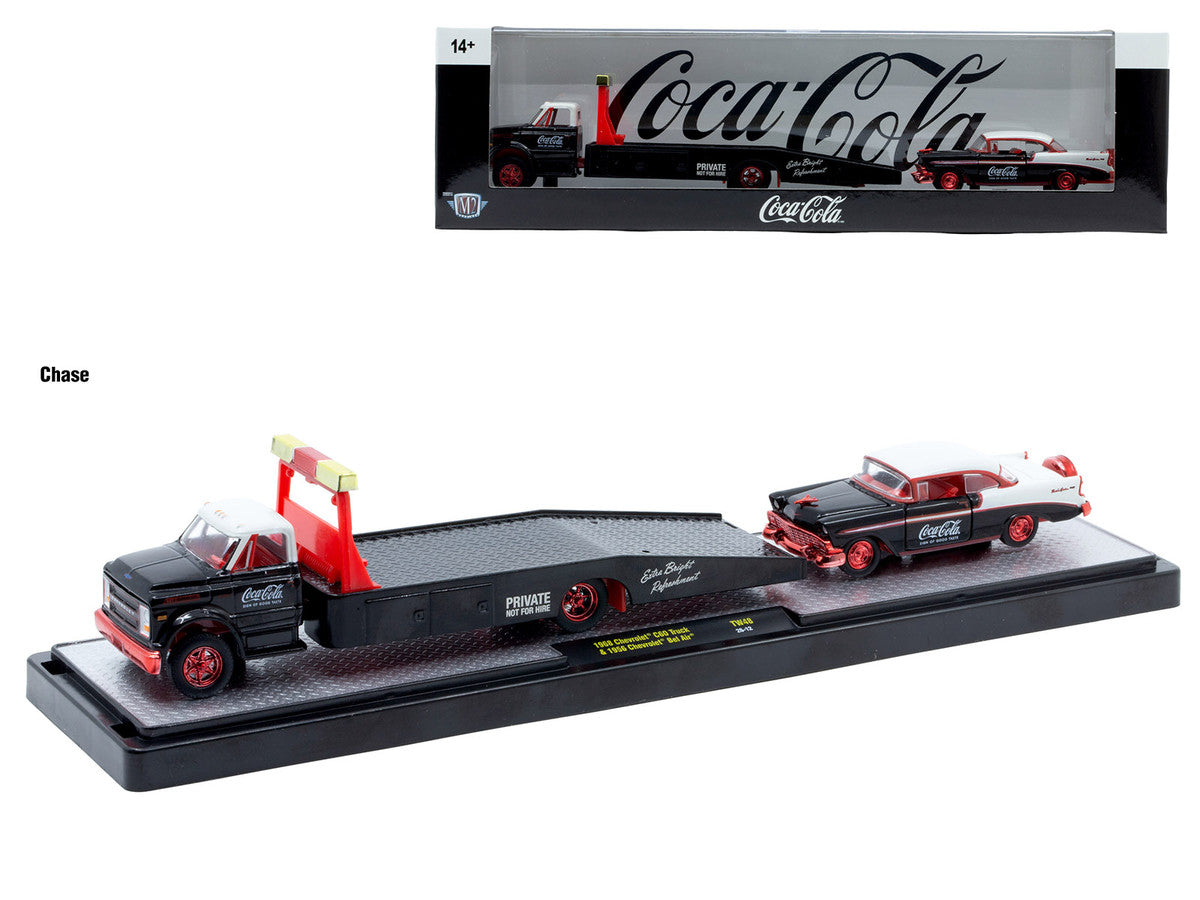 Auto Haulers "Coca-Cola" Set of 3 pieces Release 48 Limited Edition to 4800 pieces Worldwide 1/64 Diecast Models by M2 Machines by M2