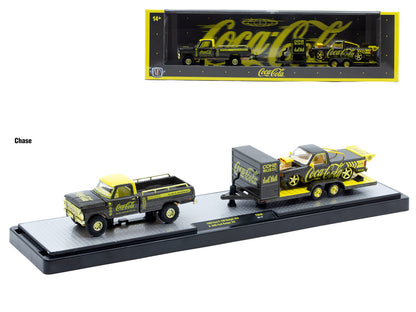 Auto Haulers "Coca-Cola" Set of 3 pieces Release 48 Limited Edition to 4800 pieces Worldwide 1/64 Diecast Models by M2 Machines by M2