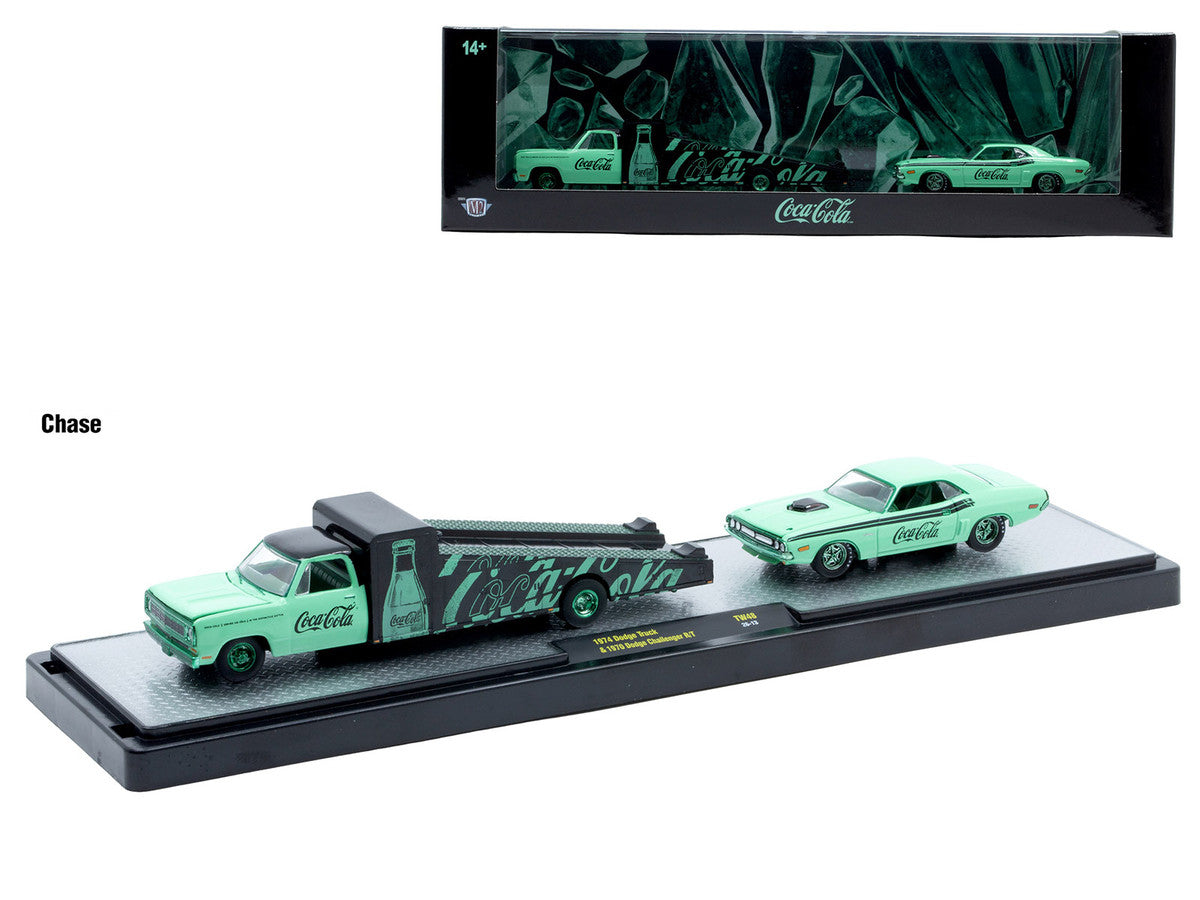 Auto Haulers "Coca-Cola" Set of 3 pieces Release 48 Limited Edition to 4800 pieces Worldwide 1/64 Diecast Models by M2 Machines by M2