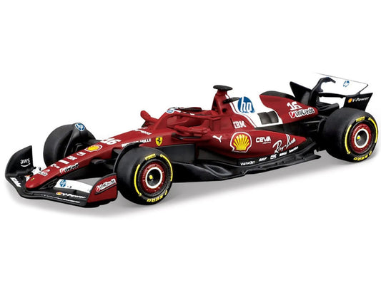 Ferrari SF-25 #16 Charles Leclerc Formula One F1 World Championship (2025) "Formula Racing" Series 1/64 Diecast Model Car by Bburago by Bburago