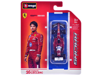 Ferrari SF-25 #16 Charles Leclerc Formula One F1 World Championship (2025) "Formula Racing" Series 1/64 Diecast Model Car by Bburago by Bburago