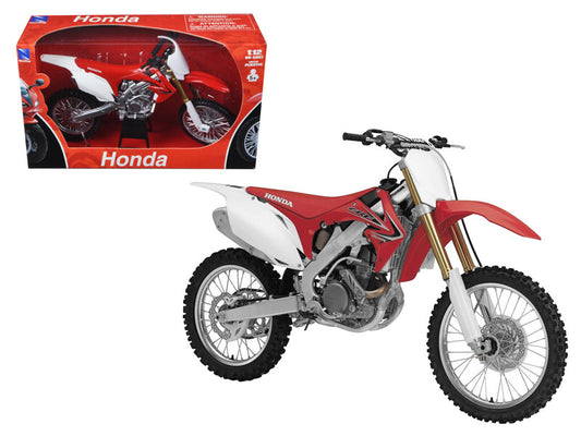 2012 Honda CR 250R Red 1/12 Diecast Motorcycle Model by New Ray by New Ray