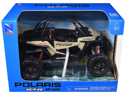 Polaris RZR XP 1000 Dune Buggy Sand Metallic 1/18 Diecast Model by New Ray by New Ray