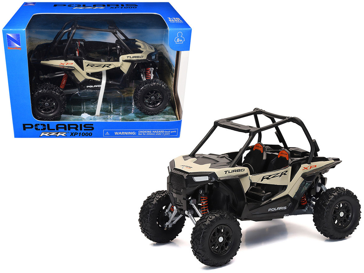 Polaris RZR XP 1000 Dune Buggy Sand Metallic 1/18 Diecast Model by New Ray by New Ray