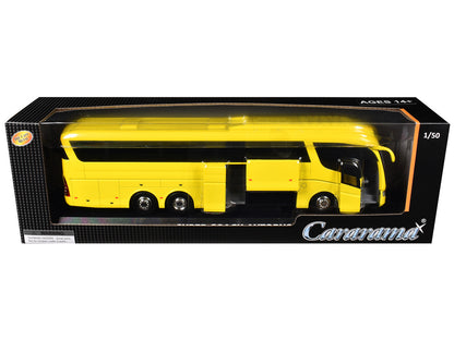Super Coach Autobus Yellow 1/50 Diecast Model by Cararama-2