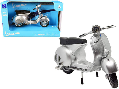 Vespa 150 GS Silver Metallic 1/12 Diecast Motorcycle Model by New Ray by New Ray