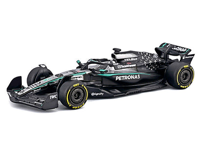 Mercedes AMG F1 W16 E Performance #63 George Russell Formula One F1 World Championship (2025) "Formula Racing" Series 1/64 Diecast Model Car by Bburago by Bburago