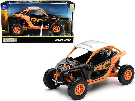 Can-Am Maverick X3 XRC Turbo ATV Orange and Black 1/18 Diecast Model by New Ray by New Ray