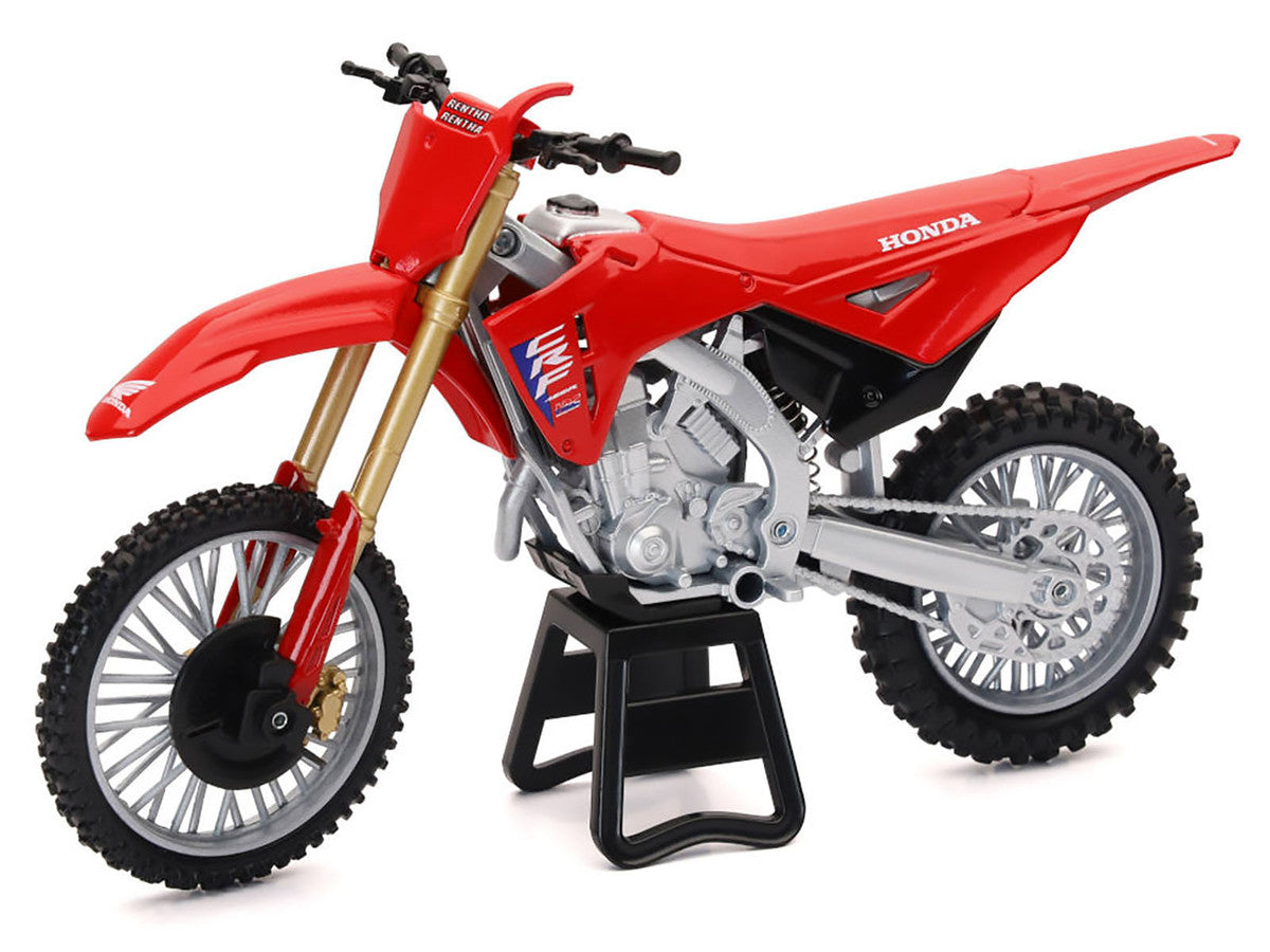Honda CRF450R Motorcycle Red with Black Accents 1/12 Diecast Model by New Ray by New Ray