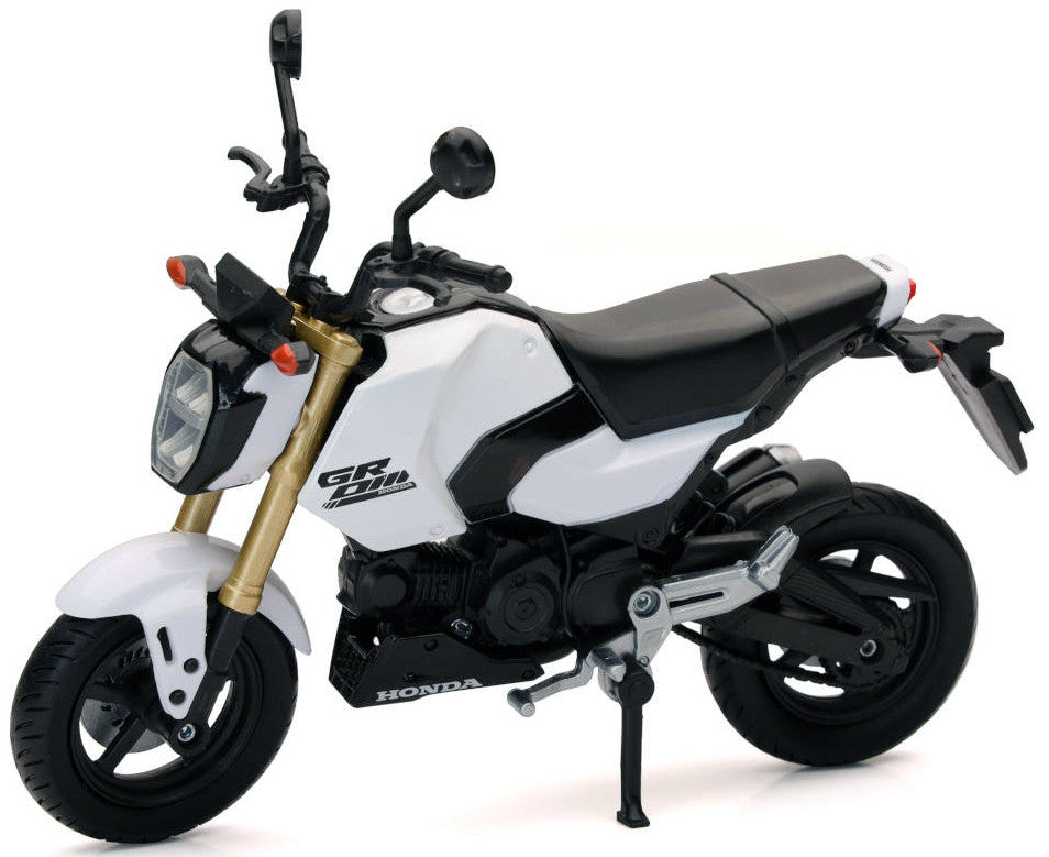 Honda GROM Motorcycle White 1/12 Diecast Model by New Ray by New Ray