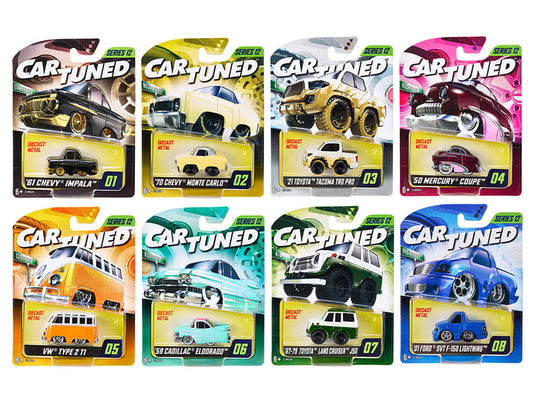 "Mainline" 2026 Series 12 Set of 8 Pieces Diecast Model Cars by CarTuned by Car Tuned
