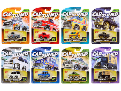 "Mainline" 2026 Series 9 Set of 8 Pieces Diecast Model Cars by CarTuned by Car Tuned