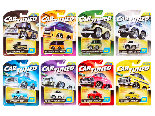 Hobby/Alt 2025 Series 5 Set of 8 Pieces Diecast Model Cars by CarTuned by Car Tuned