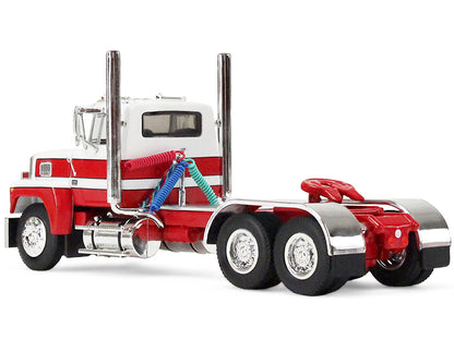 Ford LTL 9000 Trio Set (Two Day Cabs and One 60" Flat Top Sleeper) 1/64 Diecast Model by DCP/First Gear by First Gear
