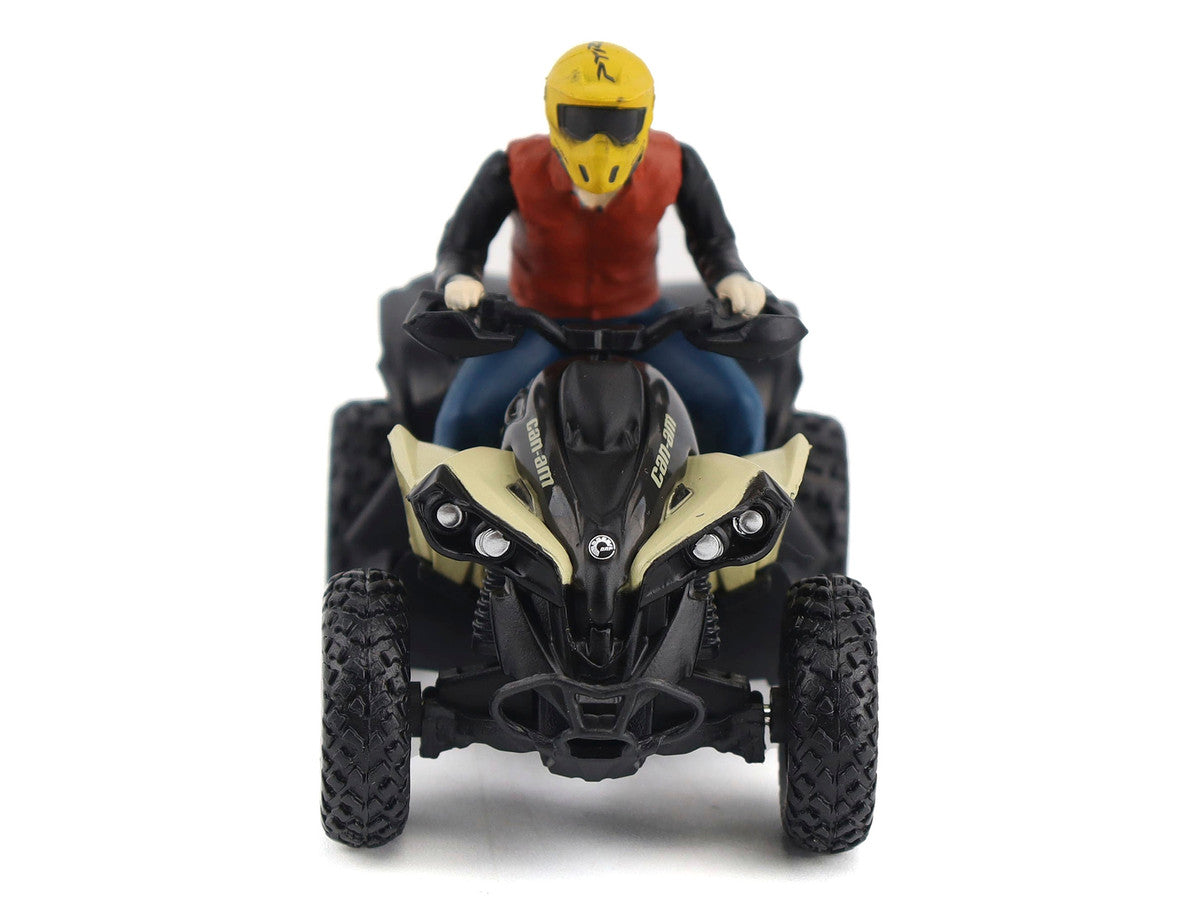 Can-Am Renegade X XC 1000R ATV Desert Tan with Driver Figure 1/32 Diecast Model by BRP Models by BRP Models