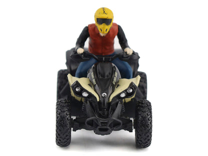 Can-Am Renegade X XC 1000R ATV Desert Tan with Driver Figure 1/32 Diecast Model by BRP Models by BRP Models