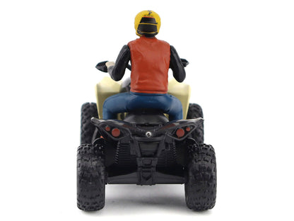 Can-Am Renegade X XC 1000R ATV Desert Tan with Driver Figure 1/32 Diecast Model by BRP Models by BRP Models