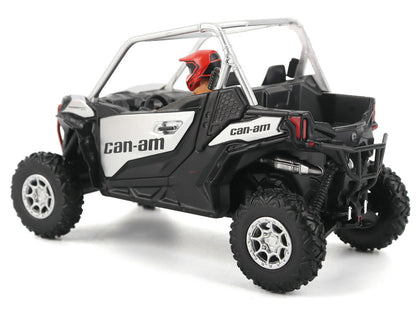 Can-Am Maverick Sport XXC 1000R Silver Metallic and Black with Driver Figure 1/32 Diecast Model by BRP Models by BRP Models