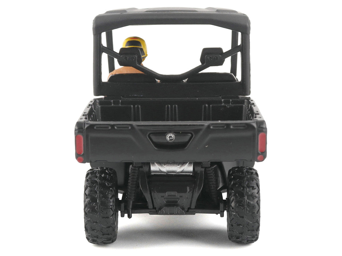 Can-Am Defender XT HD9 Navy Blue and Black with Driver Figure 1/32 Diecast Model by BRP Models by BRP Models