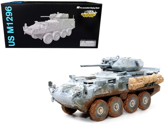 United States M1296 Stryker ICV (Infantry Carrier Vehicle) Dragoon Olive Drab (Snowy Version) "2nd Cav. Germany" (2020) "NEO Dragon Armor" Series 1/72 Plastic Model by Dragon Models by Dragon Models