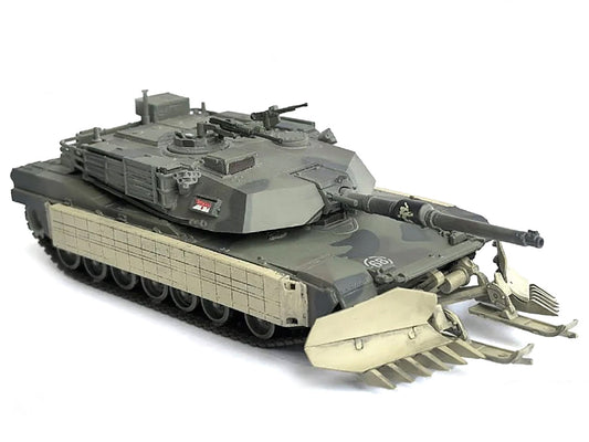 United States M1A1 AIM (Abrams Integrated Management) Tank with Mine Plow (Plowing Mode) #68 "United States Army" Olive Drab "NEO Dragon Armor" Series 1/72 Plastic Model by Dragon Models by Dragon Models