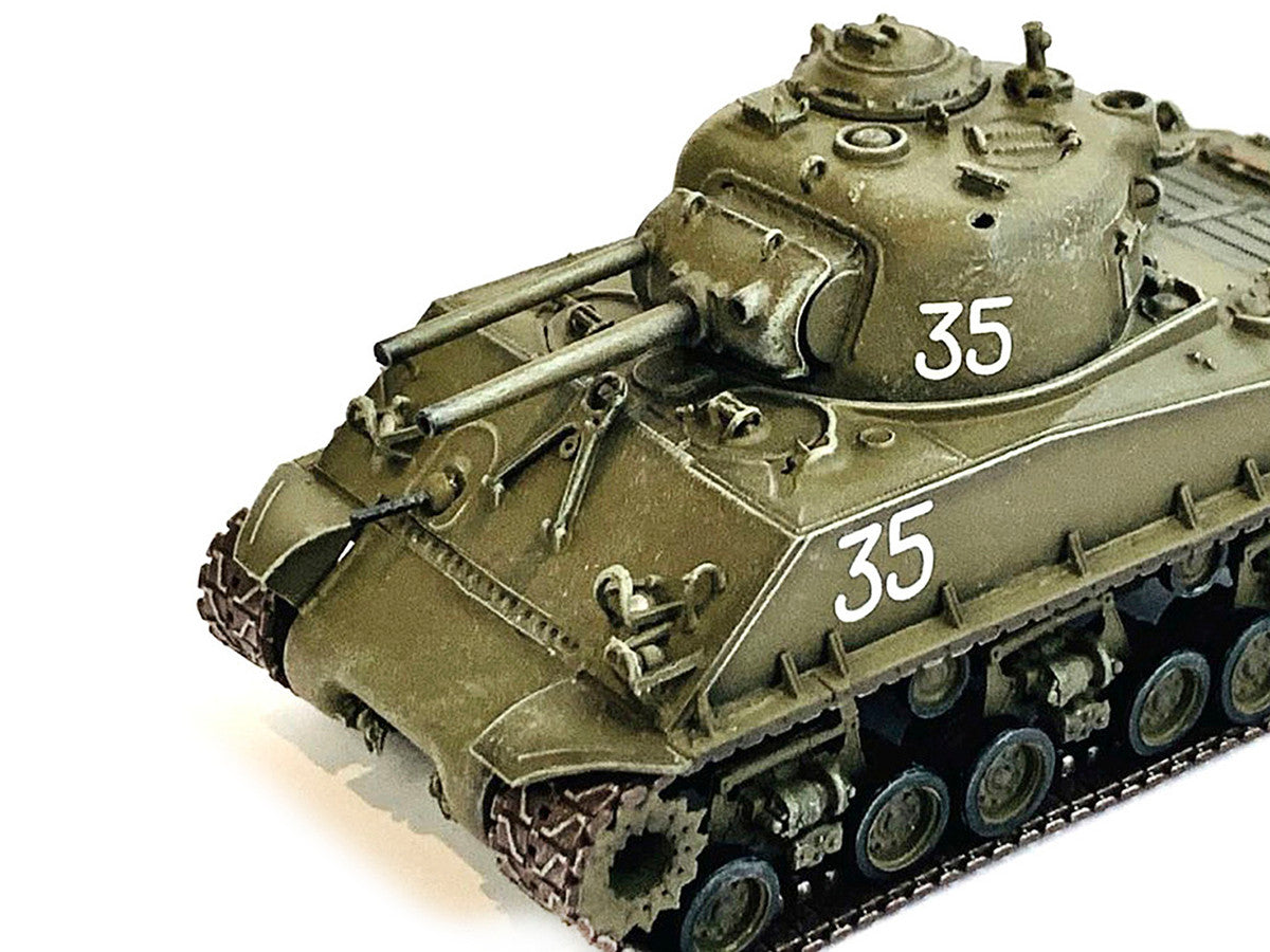 United States M4A3 HVSS POA-CWS-H5 Flamethrower Tank Olive Drab #35 "Hawaii" (1951) "NEO Dragon Armor" Series 1/72 Plastic Model by Dragon Models by Dragon Models