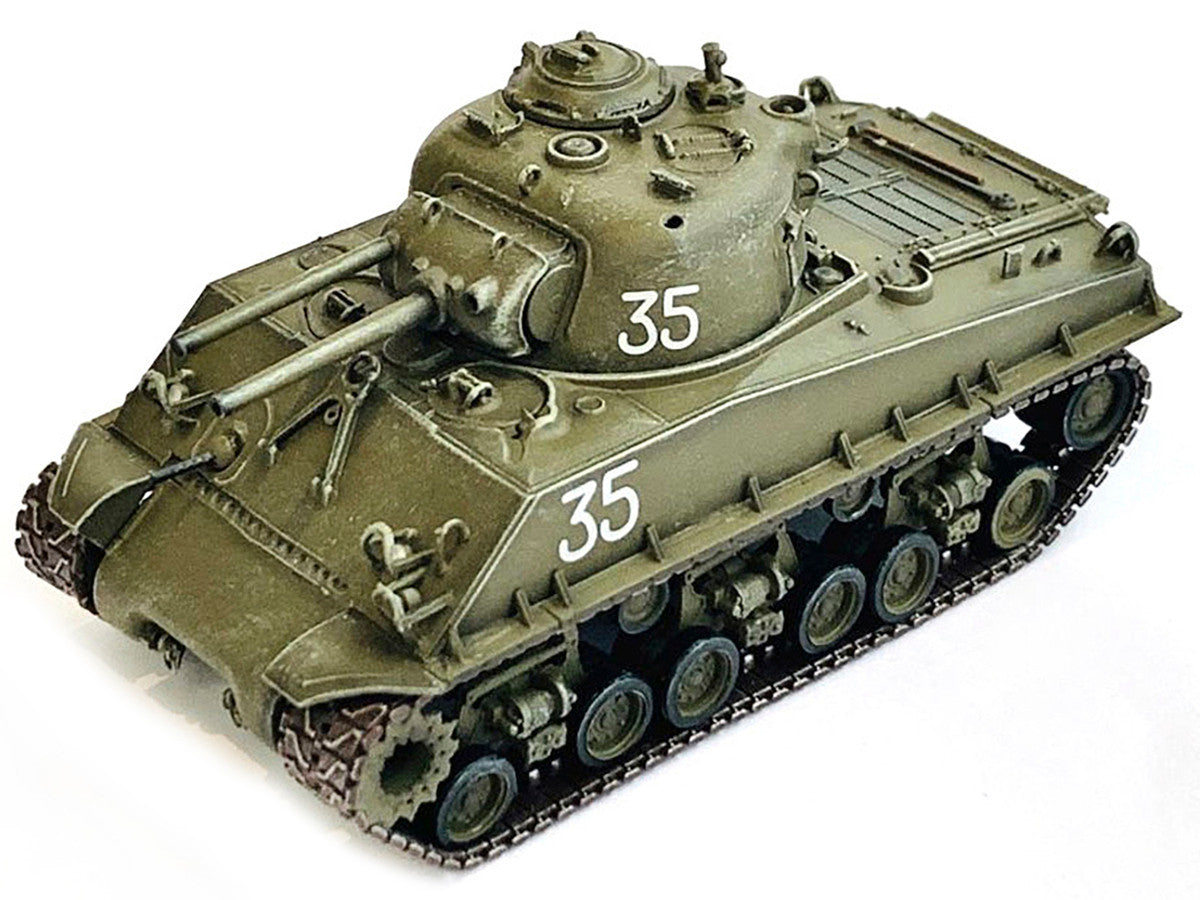 United States M4A3 HVSS POA-CWS-H5 Flamethrower Tank Olive Drab #35 "Hawaii" (1951) "NEO Dragon Armor" Series 1/72 Plastic Model by Dragon Models by Dragon Models