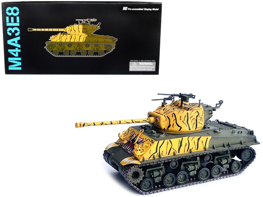 United States M4A3E8 Sherman "Tiger Face" Tank "24th Infantry Div. Korea" (1951) "NEO Dragon Armor" Series 1/72 Plastic Model by Dragon Models by Dragon Models