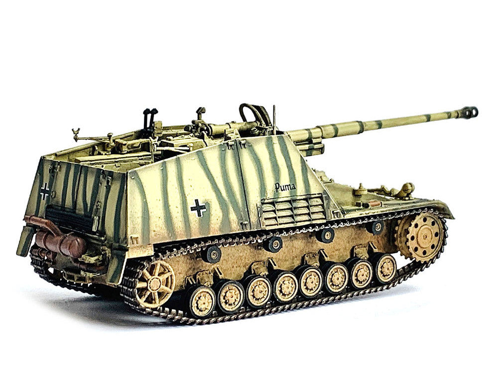 German Sd.Kfz.164 Hornisse "Nashorn" Armored Vehicle "Puma German Army" "NEO Dragon Armor" Series 1/72 Plastic Model by Dragon Models by Dragon Models