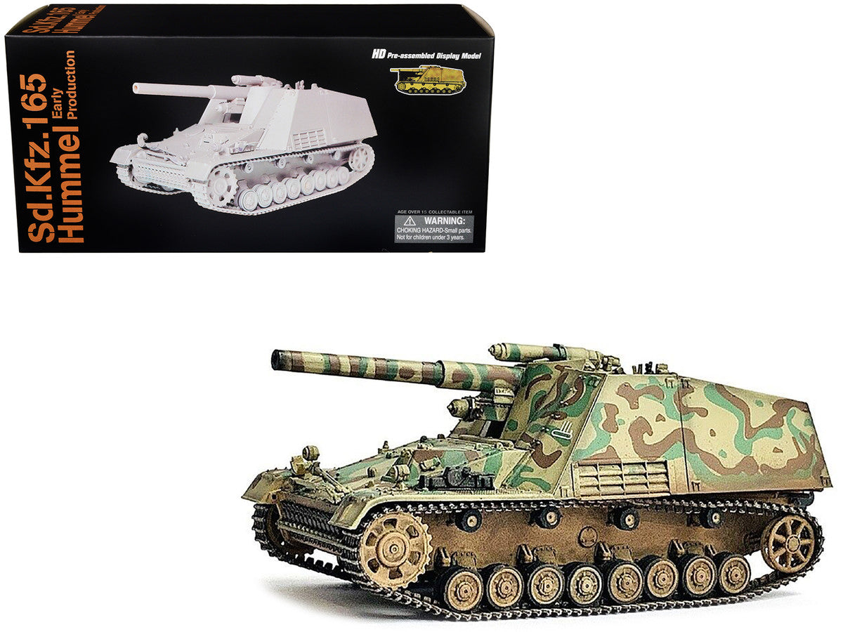 German Sd.Kfz.165 Hummel Self-Propelled Gun V2 "Early Production German Army" "NEO Dragon Armor" Series 1/72 Plastic Model by Dragon Models by Dragon Models