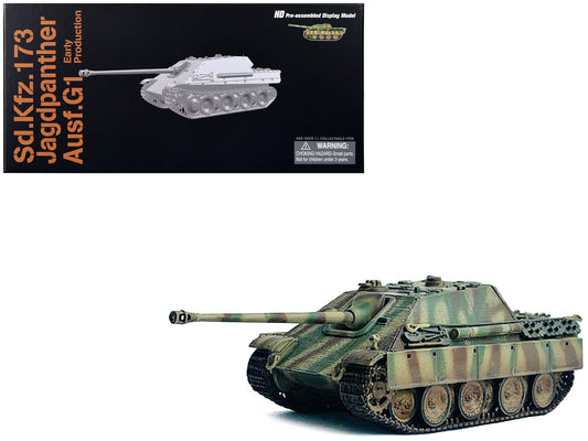 Germany Sd.Kfz.173 Jagdpanther Ausf.G1 Early Production Tank "s.Pz.Abt.654 Ruhr Pocket" (1945) "NEO Dragon Armor" Series 1/72 Plastic Model by Dragon Models by Dragon Models