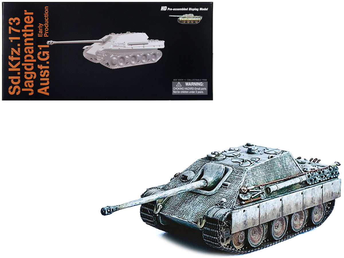 Germany Sd.Kfz.173 Jagdpanther Ausf.G1 Early Production Tank "Pz.Div. Grossdeutschland" (1944) "NEO Dragon Armor" Series 1/72 Plastic Model by Dragon Models by Dragon Models