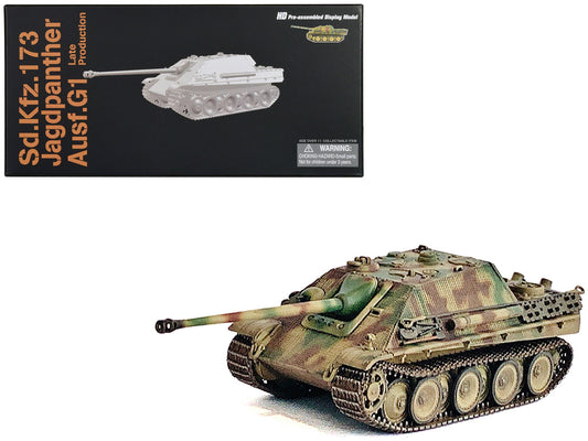 Germany Sd.Kfz.173 Jagdpanther Ausf.G1 Late Production Tank "sPz.Jg.Abt.654 France" (1944) "NEO Dragon Armor" Series 1/72 Plastic Model by Dragon Models by Dragon Models