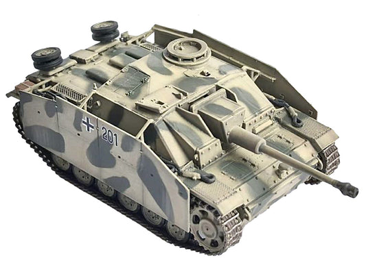 Germany StuG.III Ausf.G Early Production Tank with Schurzen #201 "StuG Brigade 242 Italy" (1943) "NEO Dragon Armor" Series 1/72 Plastic Model by Dragon Models by Dragon Models